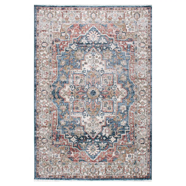 Χαλί (160x230) Polcarpet Allegra Valencia 545 L.Grey/Blue