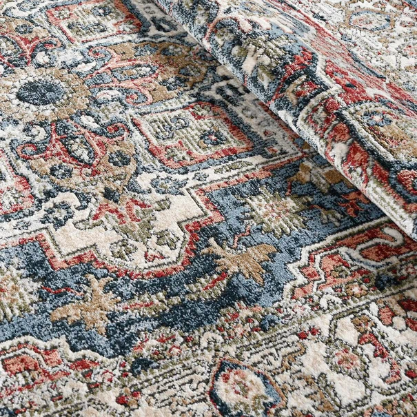 Χαλί (160x230) Polcarpet Allegra Valencia 545 L.Grey/Blue