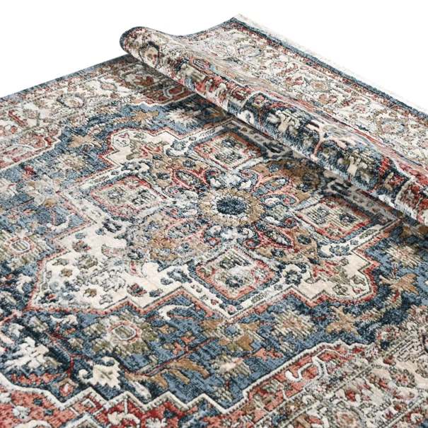 Χαλί (160x230) Polcarpet Allegra Valencia 545 L.Grey/Blue