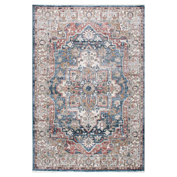 Χαλί (160x230) Polcarpet Allegra Valencia 545 L.Grey/Blue