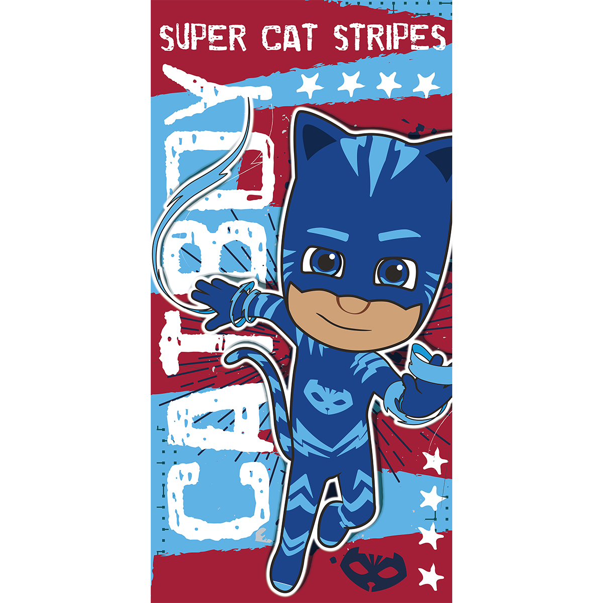 Παιδική Πετσέτα Θαλάσσης (70x140) Viopros Pj Masks 28 320gsm