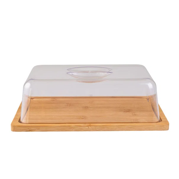 Τυριέρα Με Καπάκι (24x18x7.5) Estia Bamboo Essentials 01-12960