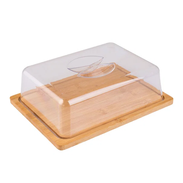 Τυριέρα Με Καπάκι (24x18x7.5) Estia Bamboo Essentials 01-12960