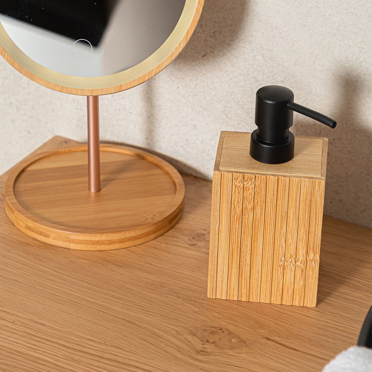 Dispenser Μπάνιου Estia Bamboo Essentials 02-13080