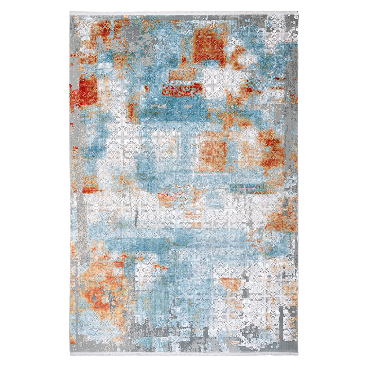 Χαλί (160x230) Βιοκαρπέτ Chagall 7564A Grey/White