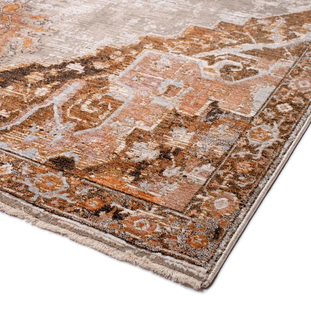 Χαλί (140x200) Βιοκαρπέτ Naf Naf Amaro S373A Brown