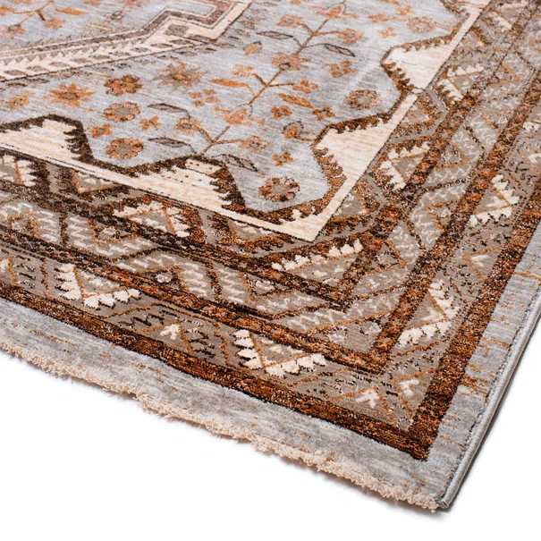 Χαλί Διαδρόμου (80x150) Βιοκαρπέτ Naf Naf Amaro 9381F Multi Grey/Brown