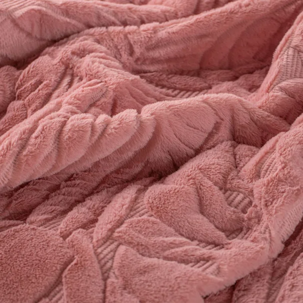 Κουβερτοπάπλωμα King Size (240x260) Anna Riska Lucia 2 Blush Pink