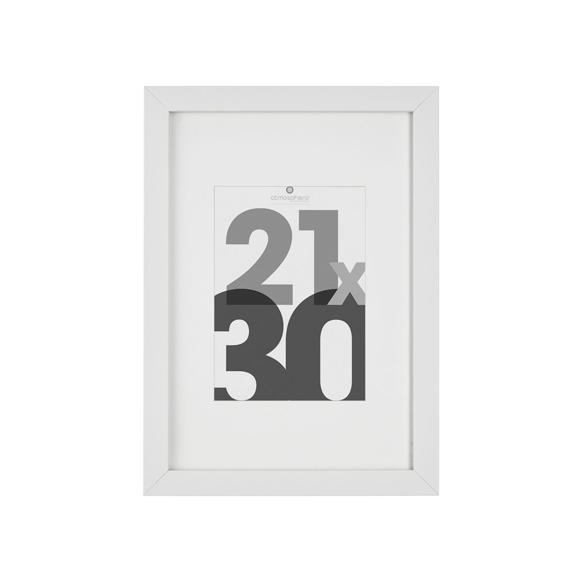 Κορνίζα (21x30) A-S White Frame 121157B