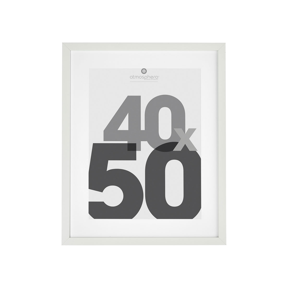 Κορνίζα (40x50) A-S White Frame 121160B
