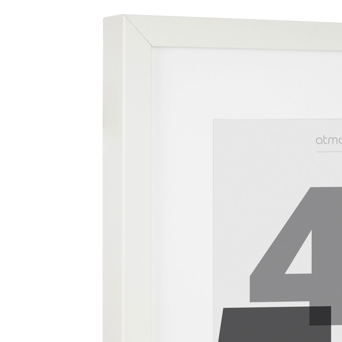 Κορνίζα (40X50) A-S White Frame 121160B Διακόσμηση Κορνίζες Τοίχου Spitishop