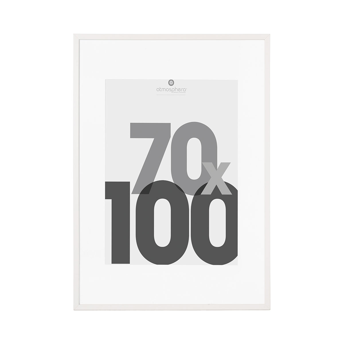 Κορνίζα (70x100) A-S White Frame 121163B