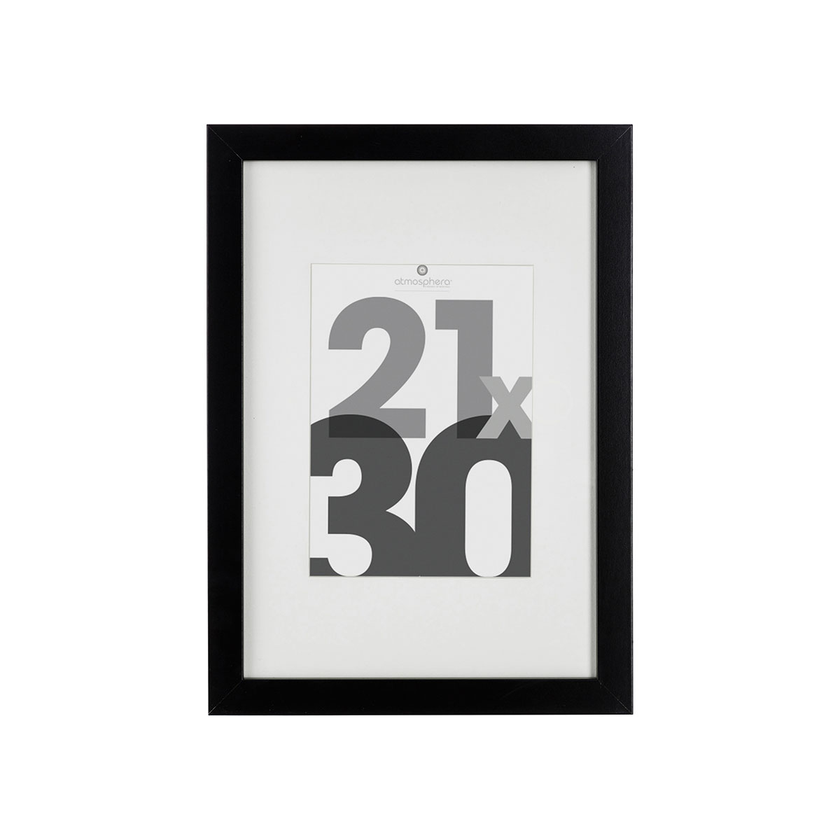 Κορνίζα (21x30) A-S Black Frame 121157A