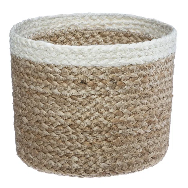 Καλάθια Αποθήκευσης (Σετ 3τμχ) A-S Jute White 168413