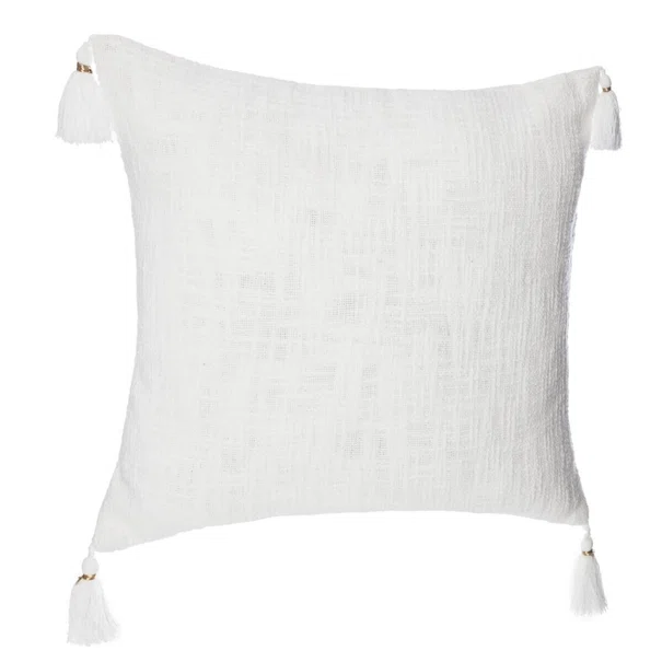 Διακοσμητική Μαξιλαροθήκη (40x40) A-S Slub White 156175Z