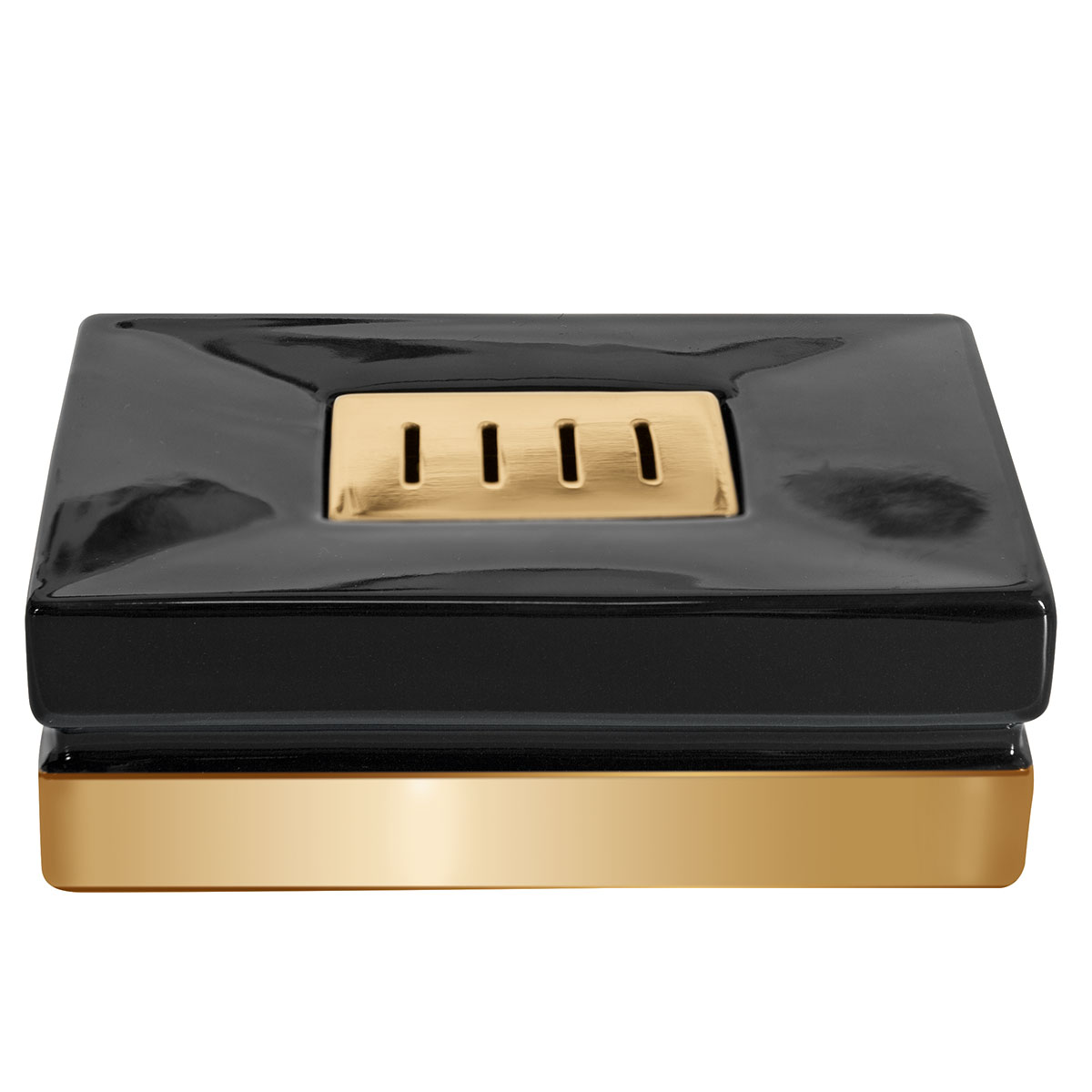 Σαπουνοθήκη Spirella 03197.004 Roma Black/Gold