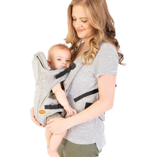 Μάρσιπος Κλασικός (3-12 Μηνών/Έως 15kg) Dreambaby Oxford Grey Denim BR75567