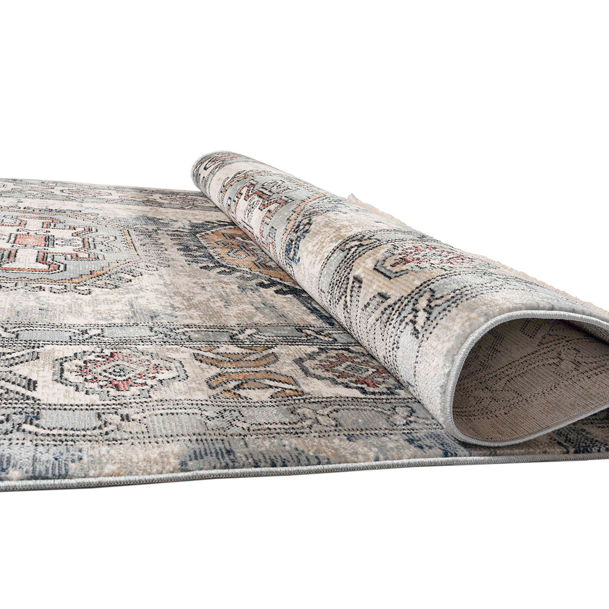 Χαλιά Κρεβατοκάμαρας (Σετ 3τμχ) Polcarpet Bohemian 38473 Cream/Aqua