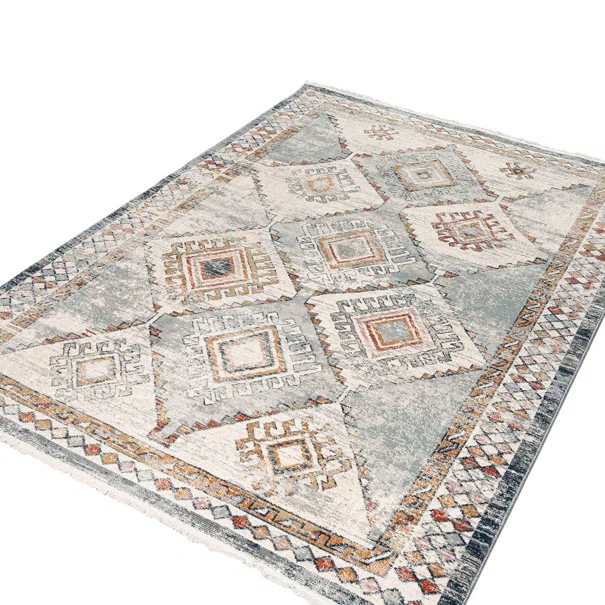 Χαλί (200x290) Polcarpet Bohemian 38468 Green/Grey
