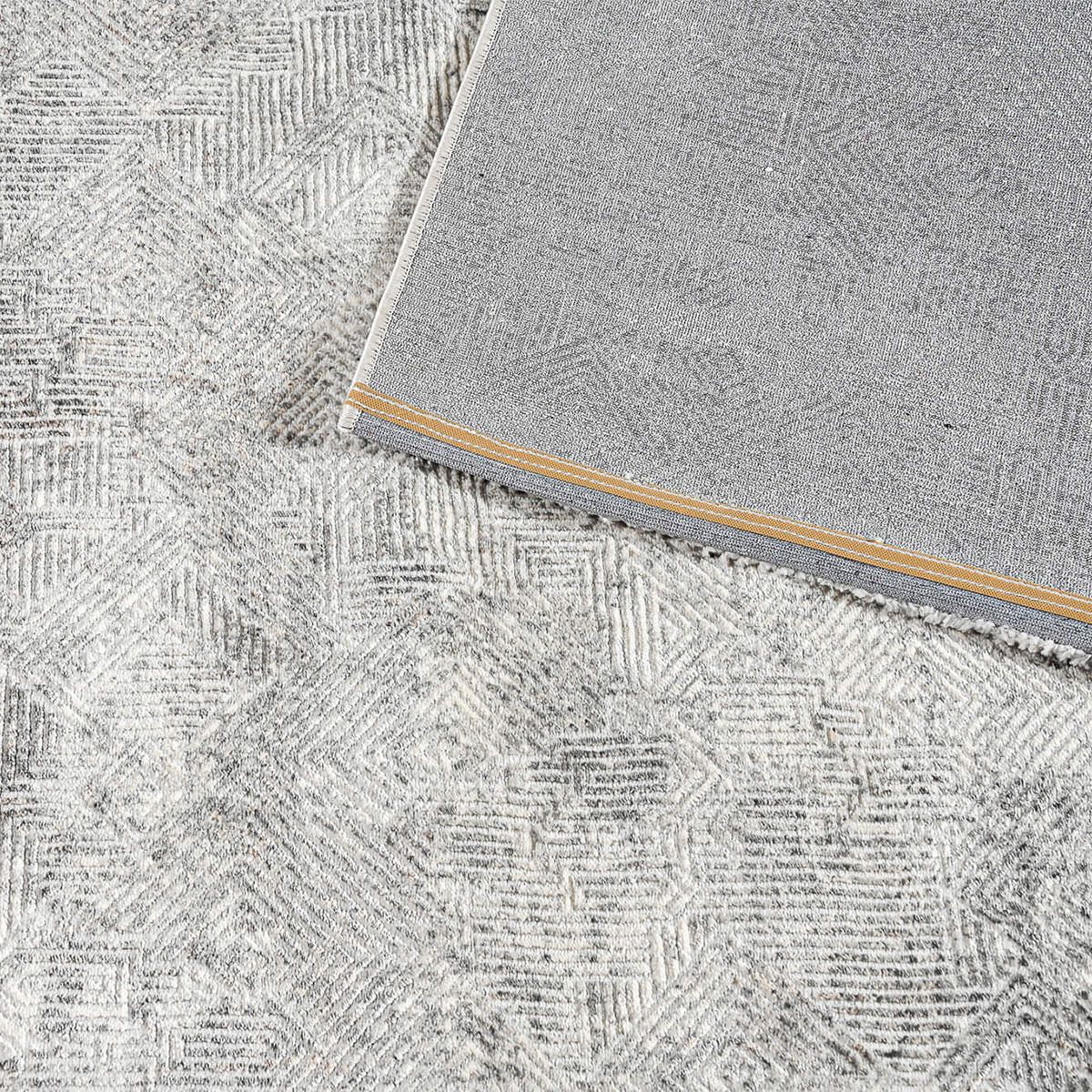 Χαλί (160X230) Polcarpet Cadence Celeste 9975 Beige Grey Χαλιά Σαλονιού Χειμερινά Μοντερνα Spitishop