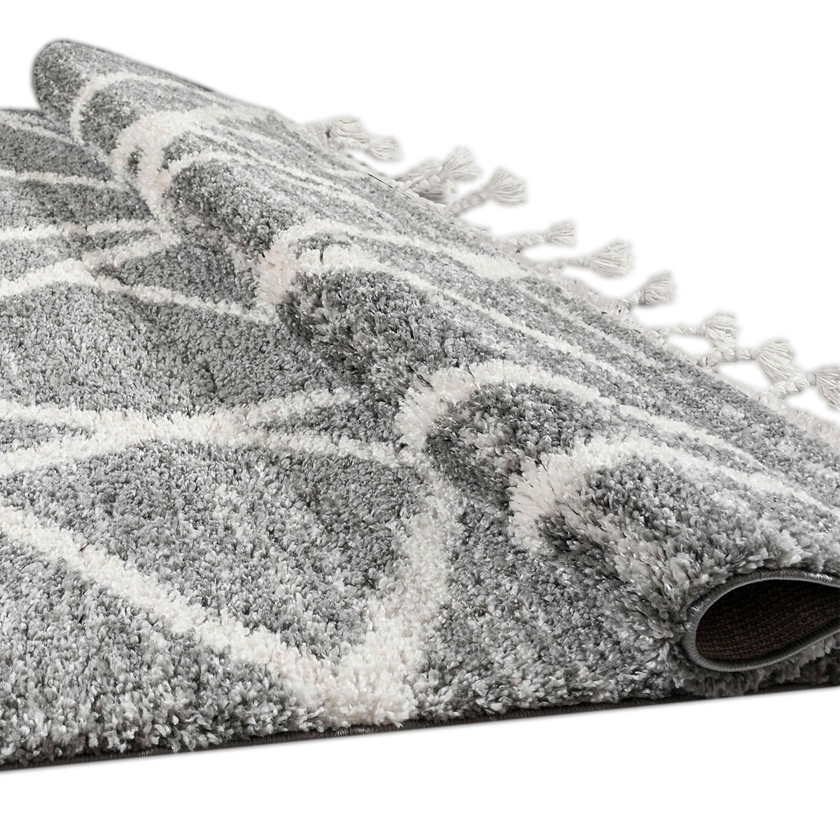 Χαλί (200x280) Polcarpet Soft Shaggy 522 D.Grey