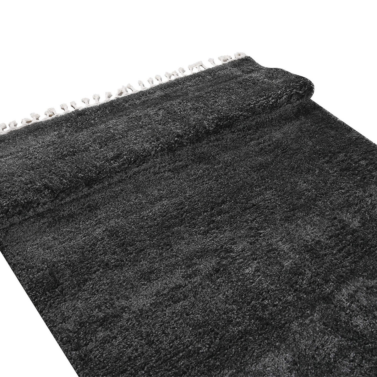 Χαλιά Κρεβατοκάμαρας (Σετ 3τμχ) Polcarpet Soft Shaggy Anthracite