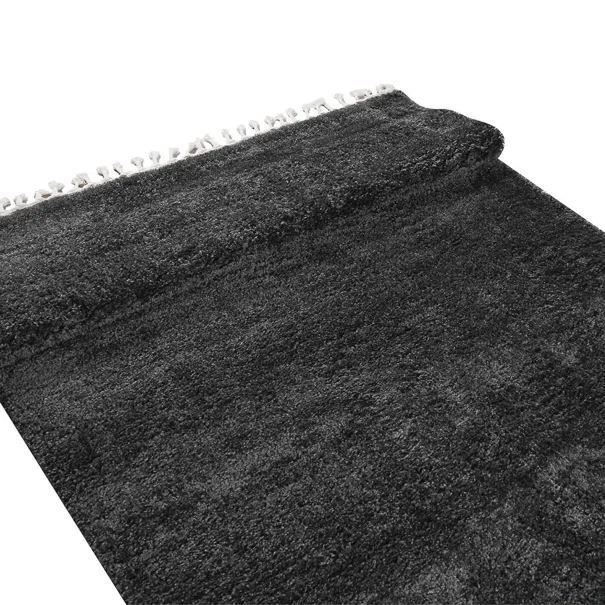 Χαλιά Κρεβατοκάμαρας (Σετ 3τμχ) Polcarpet Soft Shaggy Anthracite