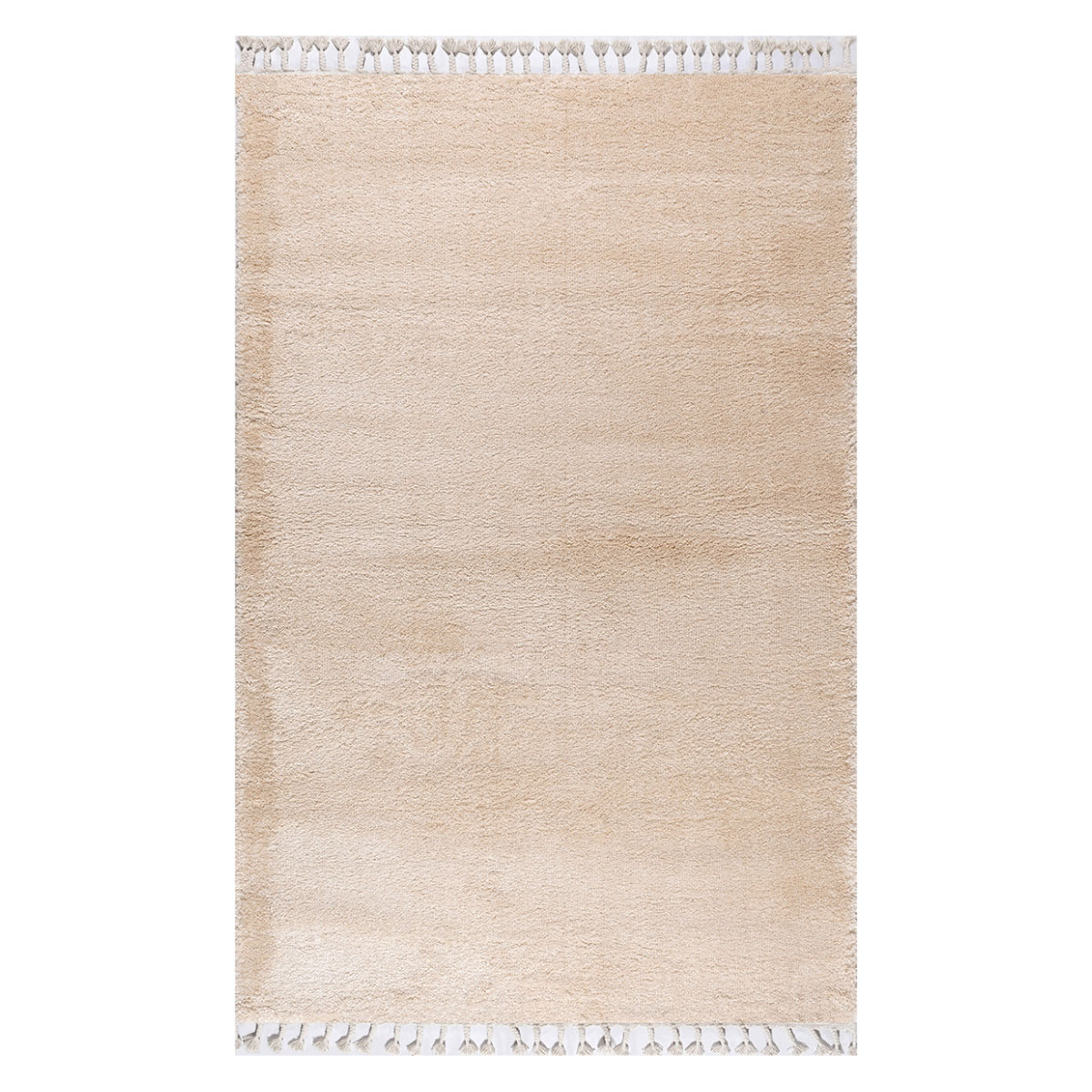 Χαλί (200X280) Polcarpet Soft Shaggy Beige Χαλιά Σαλονιού Χειμερινά Spitishop