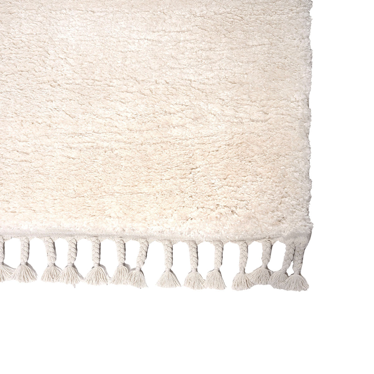 Χαλί (200X280) Polcarpet Soft Shaggy Cream Χαλιά Σαλονιού Χειμερινά Μονόχρωμα Spitishop