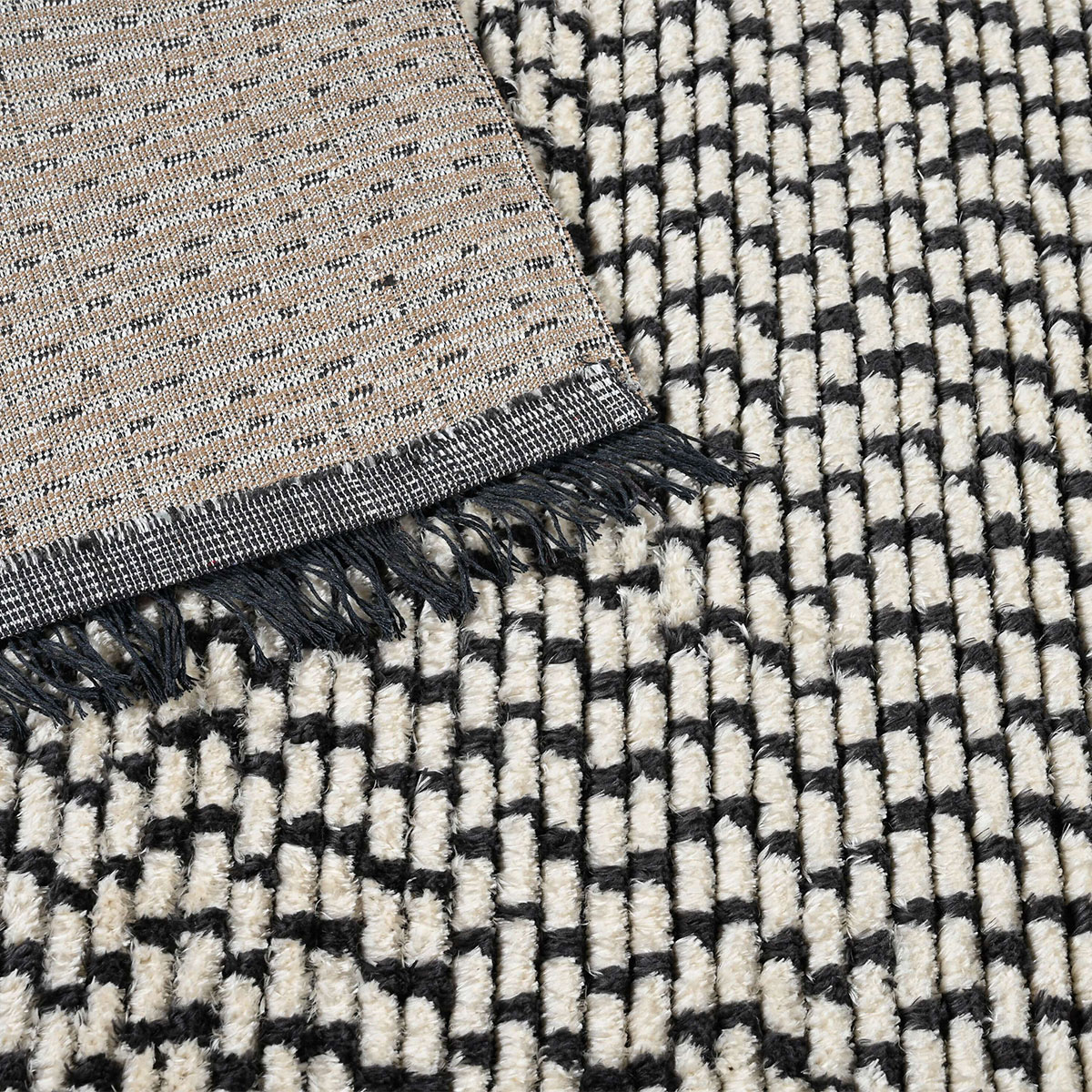 Χαλί (160X230) Polcarpet Soho 392 Beige D Grey Χαλιά Σαλονιού Χειμερινά Shaggy Spitishop