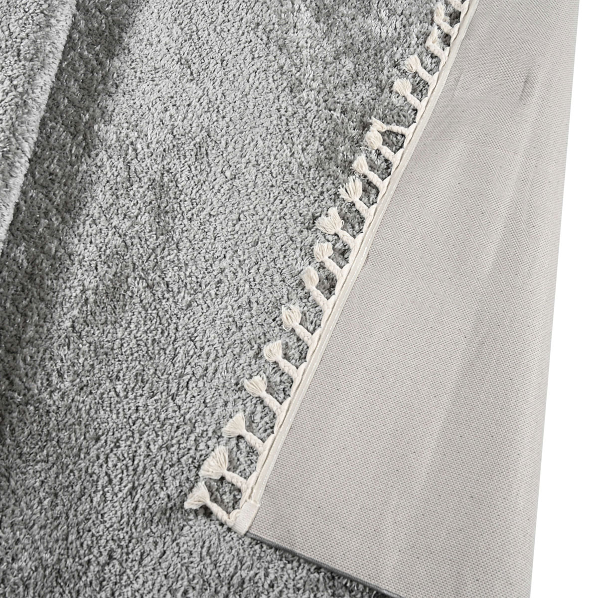Χαλί (200X280) Polcarpet Silky Shaggy D Grey Χαλιά Σαλονιού Χειμερινά Spitishop