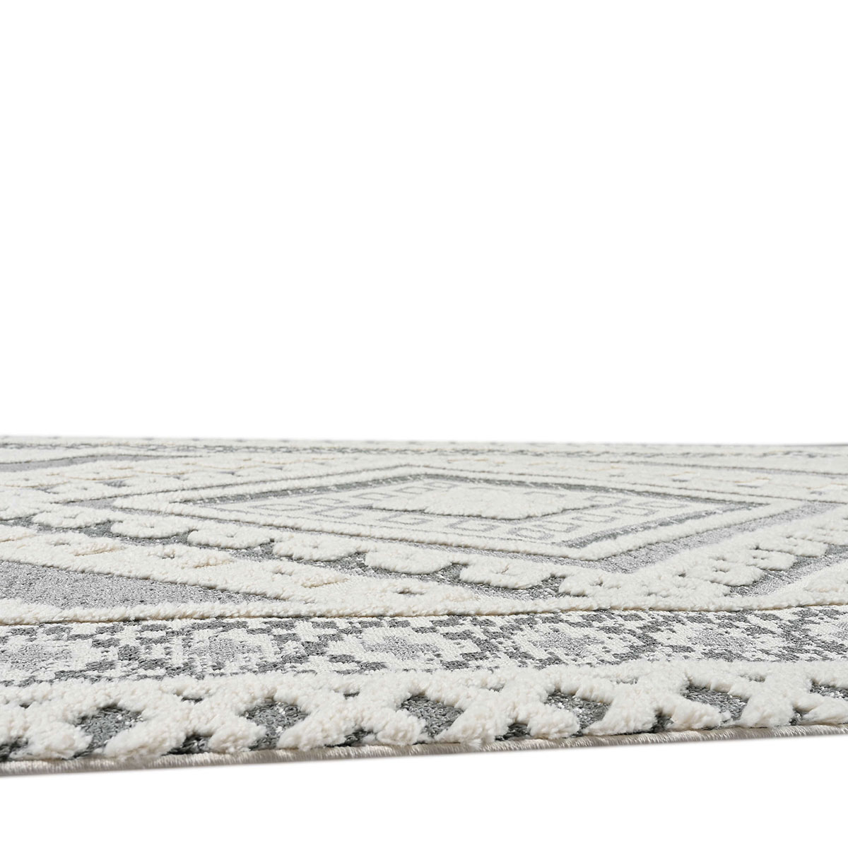 Χαλί (165X230) Polcarpet Monet Urban 288 Petrol Cream Χαλιά Σαλονιού Χειμερινά Shaggy Spitishop
