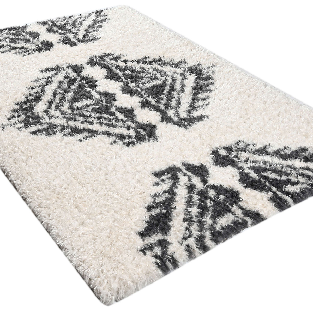 Χαλί (160X230) Polcarpet New Flokati 374 Beige D Grey Χαλιά Σαλονιού Χειμερινά Shaggy Spitishop