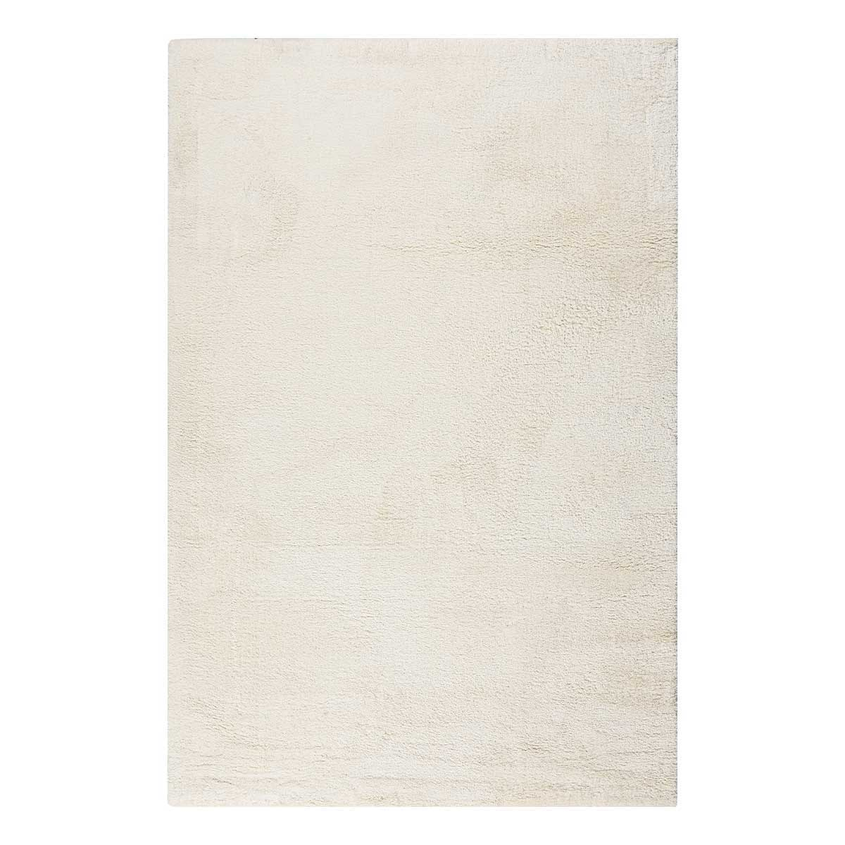 Χαλί (200X290) Polcarpet Veloute Cozy 1820 White Χαλιά Σαλονιού Χειμερινά Shaggy Spitishop