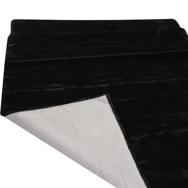 Χαλί Γούνινο (160x230) Polcarpet Rabbit Black