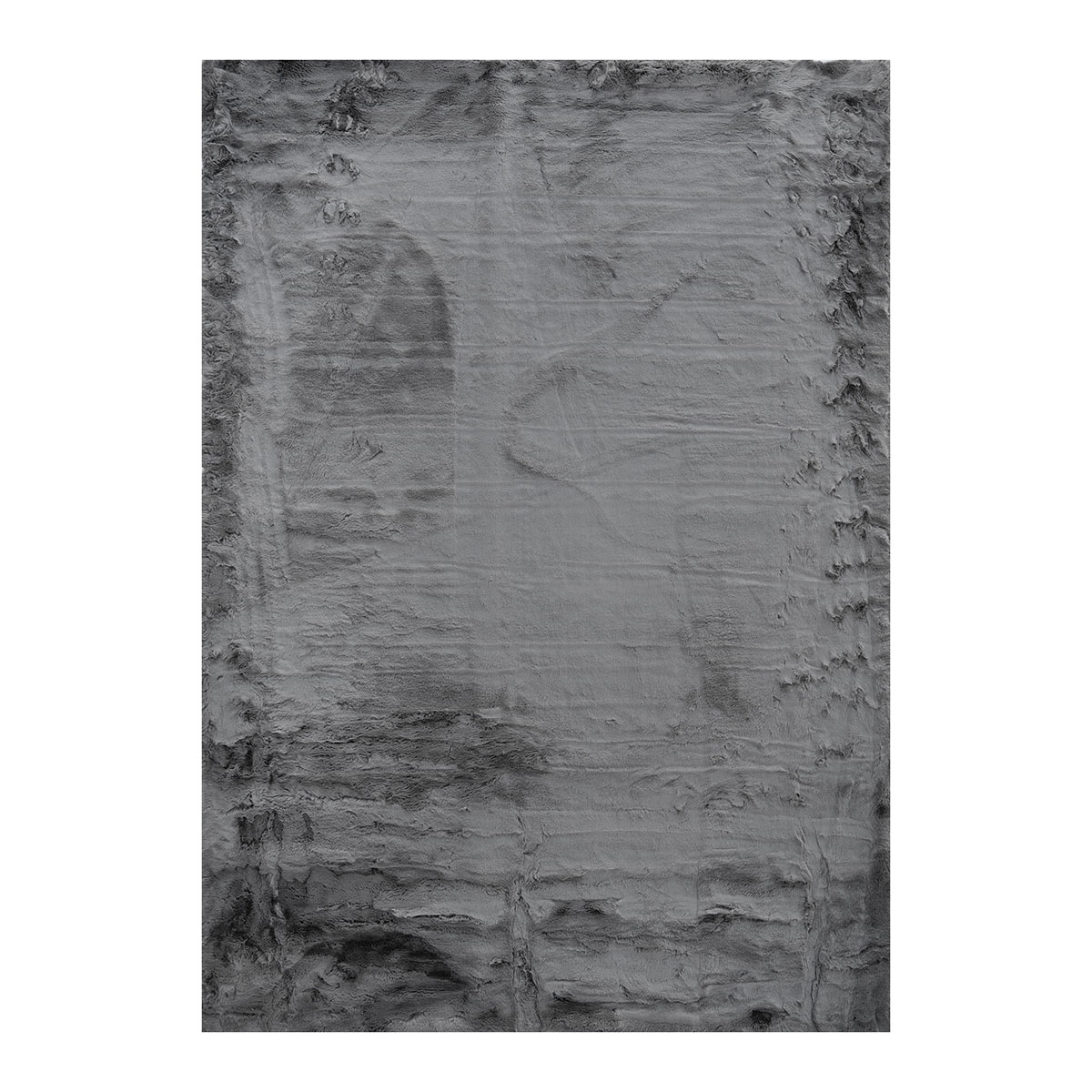 Χαλί Γούνινο (180x250) Polcarpet Rabbit D.Grey