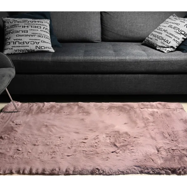 Χαλί Διαδρόμου Γούνινο (80x150) Polcarpet Rabbit Pink