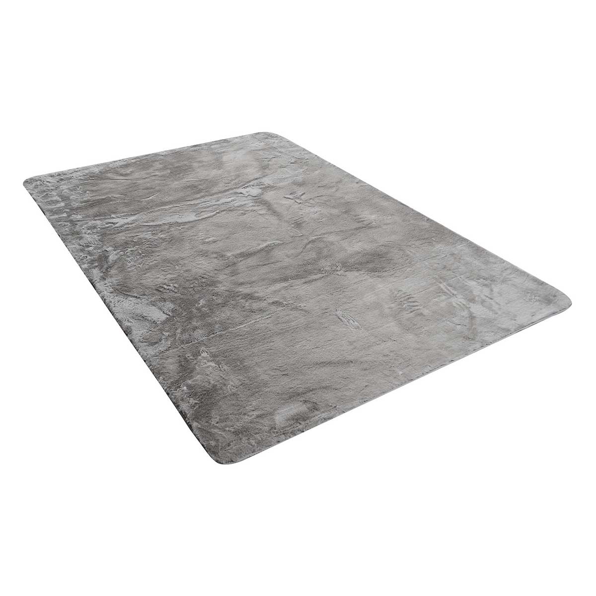 Χαλί Διαδρόμου Γούνινο (80X150) Polcarpet Rabbit Silver Φοιτητικό Σπίτι Χαλιά Spitishop
