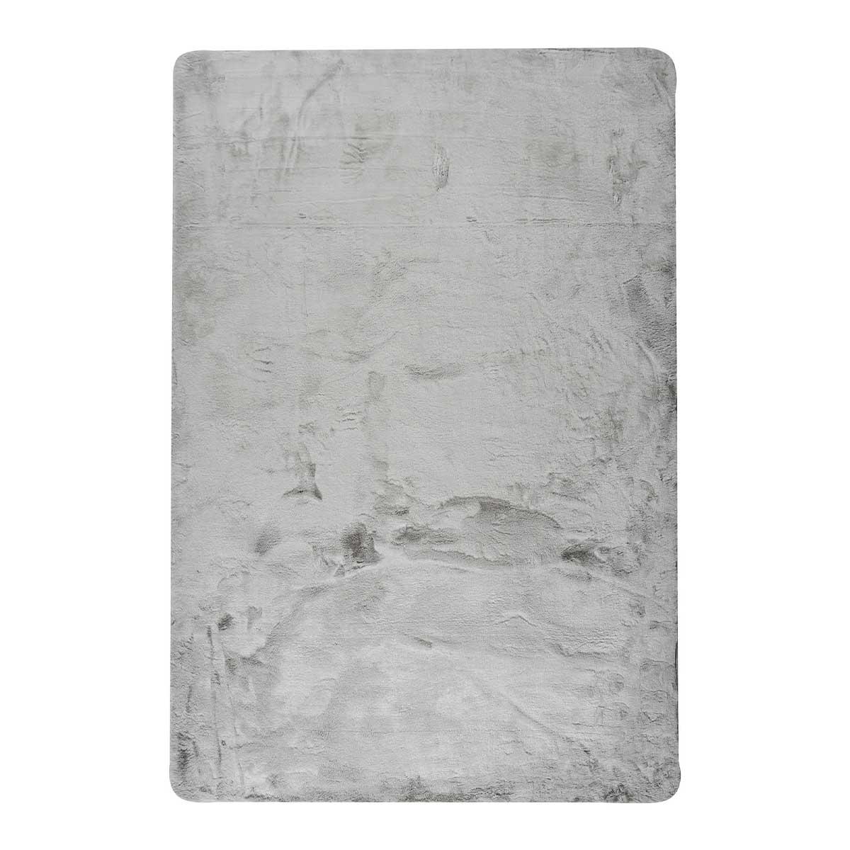 Χαλί Γούνινο (180X250) Polcarpet Rabbit Silver Χαλιά Σαλονιού Χειμερινά Γούνινα Spitishop