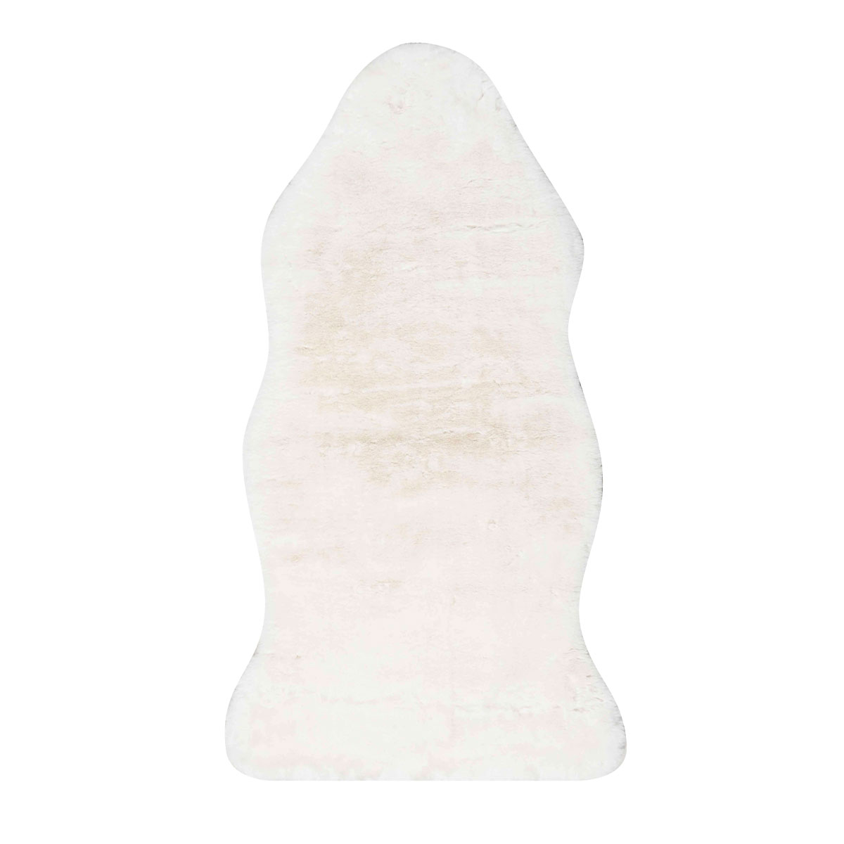 Χαλί Διαδρόμου Γούνινο (80x150) Polcarpet Rabbit Animal Shape White