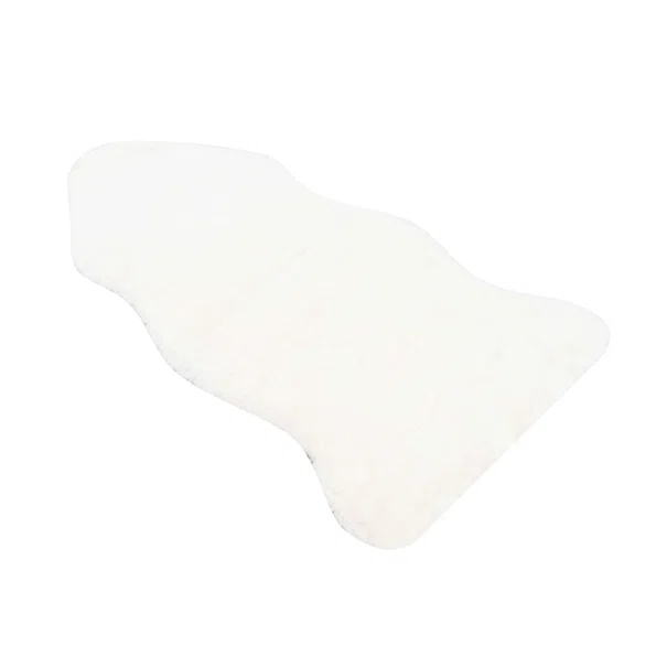 Χαλί Διαδρόμου Γούνινο (80x150) Polcarpet Rabbit Animal Shape White