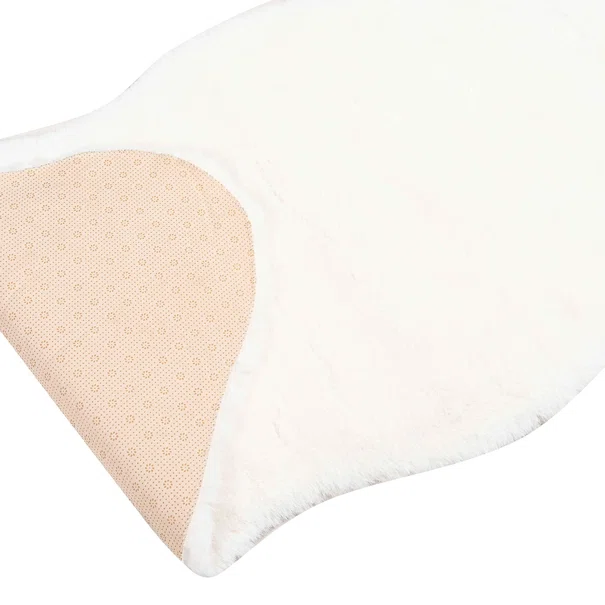 Χαλί Διαδρόμου Γούνινο (80x150) Polcarpet Rabbit Animal Shape White