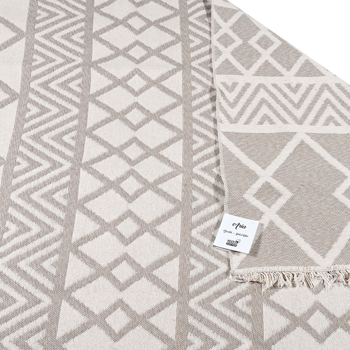 Χαλί All Season 2 Όψεων (160X230) Polcarpet Aria Artkilim 22995 Beige Χαλιά Σαλονιού Spitishop