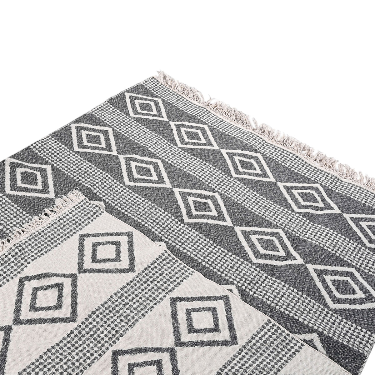 Χαλί All Season 2 Όψεων (160X230) Polcarpet Aria Artkilim 22993 D Grey Χαλιά Σαλονιού Spitishop