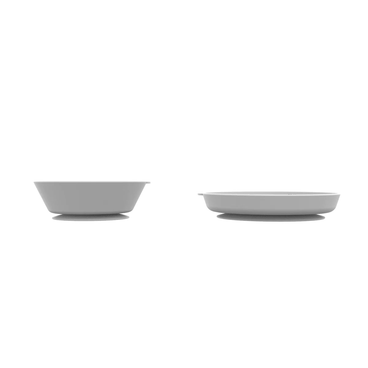 Παιδικό Σετ Φαγητού 2Τμχ Matchstick Monkey Plate Bowl Cool Grey Παιδικά Είδη & Αξεσουάρ Σερβιρίσματος Εκπαίδευσης Spitishop