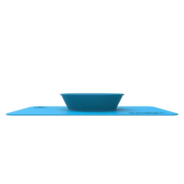 Δίσκος Εκπαίδευσης Φαγητού Matchstick Monkey Anti-Slip Bowl Blue