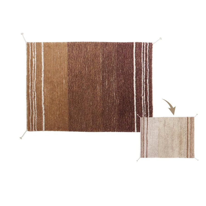 Χαλί All Season 2 Όψεων (120x160) Lorena Canals Twin Toffee