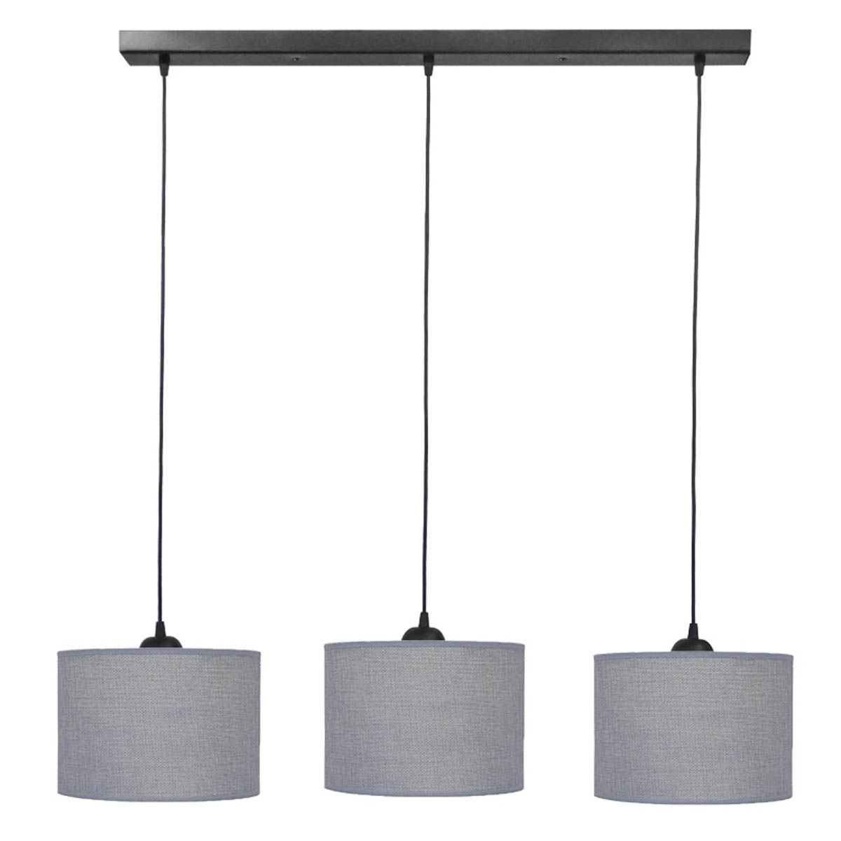 Φωτιστικό Οροφής Τρίφωτο Heronia 14-0155 Grey