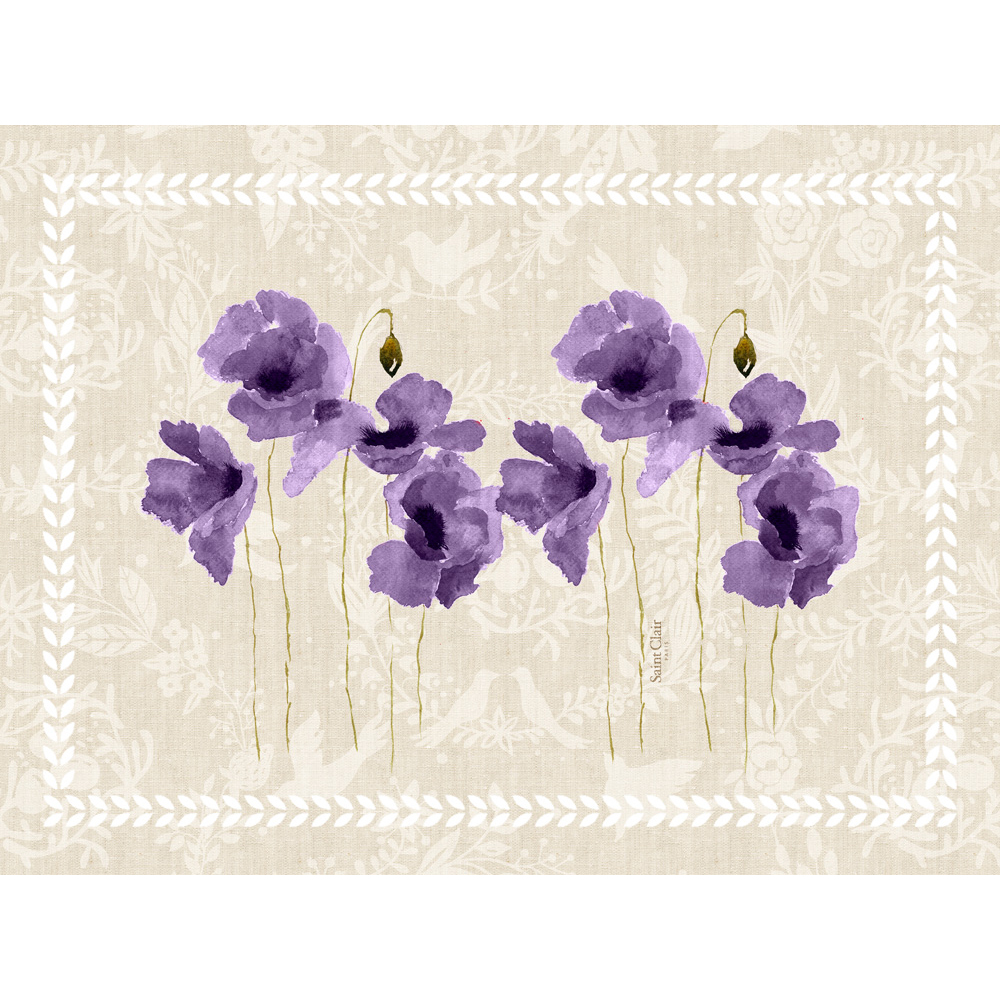 Σουπλά (33x45) Saint Clair 11 Purple