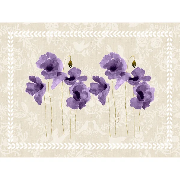 Σουπλά (33x45) Saint Clair 11 Purple